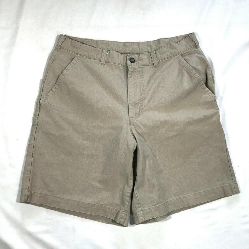 Vintage Patagonia Organic Cotton Stand-Up Canvas Shorts, 34